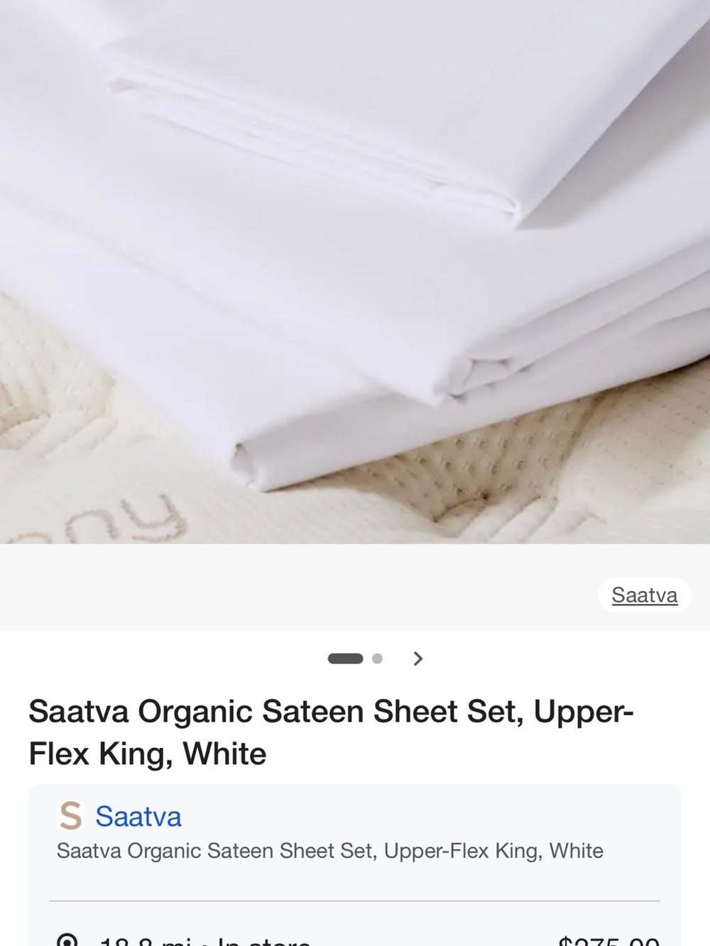 White Organic Sateen Sheet Set - Luxurious Softness